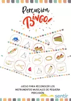 Vista previa - Juegos / Gamificación - Bingo - Instrumentos de Percusión - Aula de Música - Portada