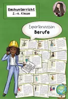 Vorschau - Stationenlernen - Berufe Grundschule | Expertenwissen Sachunterricht Klasse 2-4 - Deckblatt