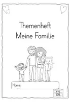 Vorschau - Stundenentwürfe - Themenheft / Arbeitsheft Meine Familie - Familie / Familienformen - Seite 1