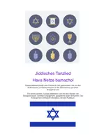 Vorschau - Anderer Materialtyp - Jüdisches Tanzlied „Hava Netze bamachol“. Chorsatz mit Klassenmusizieren (Boomwhackers) - Deckblatt