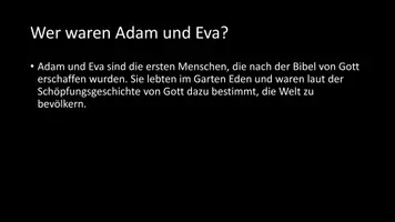 Vorschau - Arbeitsblätter - AB mit Fragen zum Thema "Adam und Eva" + Lösungsblatt + Infografik - Seite 3