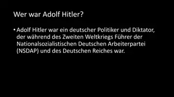 Vorschau - Arbeitsblätter - AB mit Fragen zum Thema "Adolf Hitler" + Lösungsblatt + Infografik - Seite 3