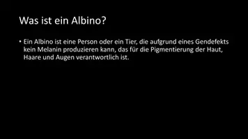 Vorschau - Arbeitsblätter - AB mit Fragen zum Thema "Albinismus" + Lösungsblatt + Infografik - Seite 3