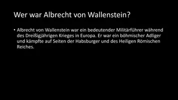 Vorschau - Arbeitsblätter - AB mit Fragen zum Thema "Albrecht von Wallenstein" + Lösungsblatt + Infografik - Seite 3