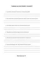 Vorschau - Anderer Materialtyp - Diagnosebogen Anfangsunterricht Französisch - Deckblatt