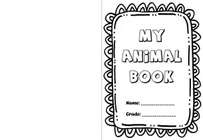 Vista previa - Unidades / Secuencias / Situaciones de Aprendizaje - My animal book - Portada