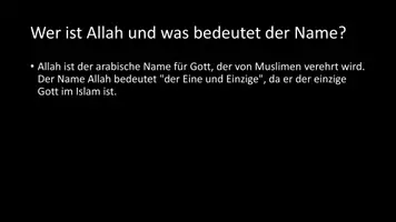 Vorschau - Arbeitsblätter - AB mit Fragen zum Thema "Allah" + Lösungsblatt + Infografik - Seite 3