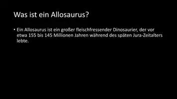 Vorschau - Arbeitsblätter - AB mit Fragen zum Thema "Allosaurus" + Lösungsblatt - Seite 2