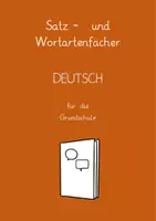 Vorschau - Merkblätter - Satz- und Wortartenfächer - Deckblatt