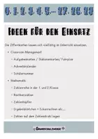 Vorschau - Präsentationen/Tafelbilder - Bunte Zahlenkarten von 0 bis 28 - Seite 2