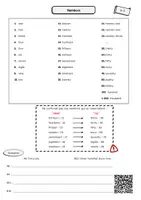 Aperçu - Jeux - Leçons - anglais Ce2 - Cm1 - Cm2 - Vocabulaire - Page 2
