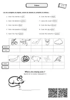 Aperçu - Jeux - Leçons - anglais Ce2 - Cm1 - Cm2 - Vocabulaire - Page de couverture