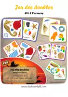 Aperçu - Jeux - Jeu des doubles - Eté et vacances - Page de couverture