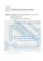 Vorschau - Interaktives Material - Wortsuchrätsel: Elektrische Nichtleiter (mit Lösung) - Deckblatt