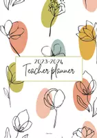 Vista previa - Para docentes: organización, planificación y formación - Teacher planner. Modelo 4. - Portada