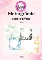 Vorschau - Präsentationen/Tafelbilder - Hintergründe - Cliparts - BUbble-Effekt - Deckblatt