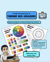 Aperçu - Fiches - ART: Fiche de travail sur la théorie des couleurs (solution incluse) - Page de couverture