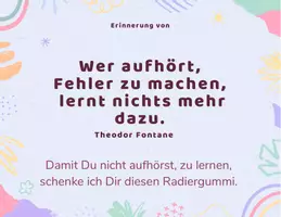 Vorschau - Mal- und Bastelvorlagen - Fehler sind Helfer Giveaway - Deckblatt