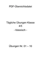Vorschau - Arbeitsblätter - Tägliche Übungen von mathepower.de gesamt - Seite 3
