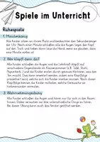 Vorschau - Spiele - Spielesammlung für Ruhe und Achtsamkeit im (Anfangs-)Unterricht - Seite 2