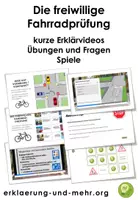 Vorschau - Unterrichtsreihen - Komplettpaket Fahrradprüfung - Deckblatt