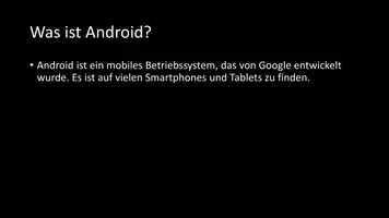 Vorschau - Arbeitsblätter - AB mit Fragen zum Thema "Android" + Lösungsblatt + Infografik - Seite 3