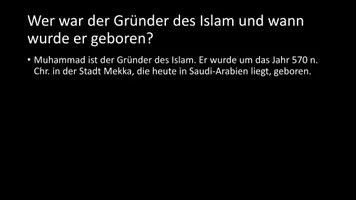 Vorschau - Arbeitsblätter - AB mit Fragen zum Thema "Die Anfänge des Islam" + Lösungsblatt - Seite 2
