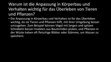 Vorschau - Arbeitsblätter - AB mit Fragen zum Thema "Angepasstheit in Körperbau und Verhalten" + Lösungsblatt - Seite 3