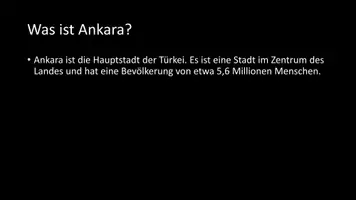 Vorschau - Arbeitsblätter - AB mit Fragen zum Thema "Ankara" + Lösungsblatt - Seite 2