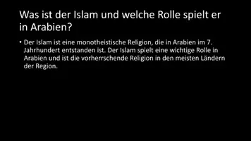 Vorschau - Arbeitsblätter - AB mit Fragen zum Thema "Arabien" + Lösungsblatt - Seite 3