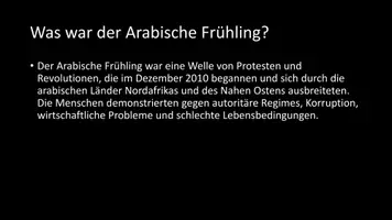 Vorschau - Arbeitsblätter - AB mit Fragen zum Thema "Arabischer Frühling" + Lösungsblatt + Infografik - Seite 3