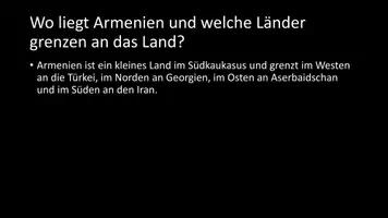 Vorschau - Arbeitsblätter - AB mit Fragen zum Thema "Armenien" + Lösungsblatt - Seite 2