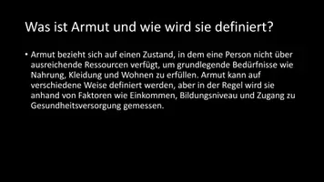 Vorschau - Arbeitsblätter - AB mit Fragen zum Thema "Armut" + Lösungsblatt - Seite 2