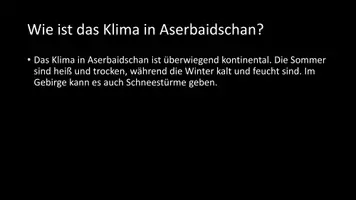 Vorschau - Arbeitsblätter - AB mit Fragen zum Thema "Aserbaidschan" + Lösungsblatt - Seite 3