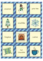 Vorschau - Spiele - Winter-Memo-Spiel für den Englischunterricht - Seite 1