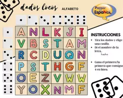 Vorschau - Arbeitsblätter - DAdos locos alfabeto - Seite 1