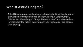 Vorschau - Arbeitsblätter - AB mit Fragen zum Thema "Astrid Lindgren" + Lösungsblatt + Infografik - Seite 3