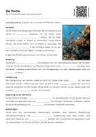 Vorschau - Arbeitsblätter - Die Fische - Arbeitsblatt mit Erklärvideo - Deckblatt