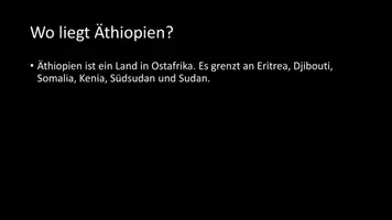 Vorschau - Arbeitsblätter - AB mit Fragen zum Thema "Äthiopien" + Lösungsblatt + Infografik - Seite 3