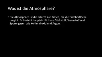 Vorschau - Arbeitsblätter - AB mit Fragen zum Thema "Atmosphäre" + Lösungsblatt + Infografik - Seite 3