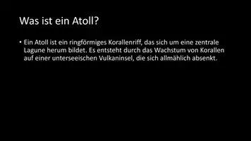 Vorschau - Arbeitsblätter - AB mit Fragen zum Thema "Atolle" + Lösungsblatt + Infografik - Seite 3