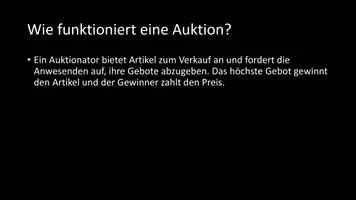 Vorschau - Arbeitsblätter - AB mit Fragen zum Thema "Auktionen" + Lösungsblatt - Seite 3