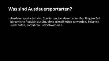 Vorschau - Arbeitsblätter - AB mit Fragen zum Thema "Ausdauersportarten" + Lösungsblatt - Seite 2