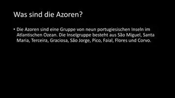 Vorschau - Arbeitsblätter - AB mit Fragen zum Thema "Azoren" + Lösungsblatt - Seite 2