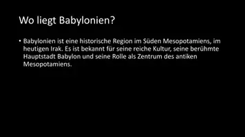 Vorschau - Arbeitsblätter - AB mit Fragen zum Thema "Babylonien" + Lösungsblatt + Infografik - Seite 3