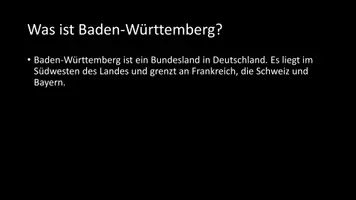 Vorschau - Arbeitsblätter - AB mit Fragen zum Thema "Baden-Württemberg" + Lösungsblatt + Infografik - Seite 3