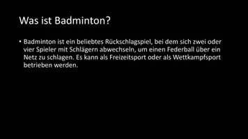 Vorschau - Arbeitsblätter - AB mit Fragen zum Thema "Badminton" + Lösungsblatt + Infografik - Seite 3