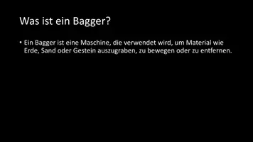Vorschau - Arbeitsblätter - AB mit Fragen zum Thema "Bagger" + Lösungsblatt - Seite 2