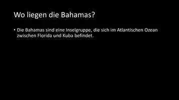 Vorschau - Arbeitsblätter - AB mit Fragen zum Thema "Bahamas" + Lösungsblatt - Seite 2