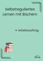 Vorschau - Klassenarbeiten - Selbstreguliertes Lernen - Arbeitsauftrag freies Leseprojekt - Deckblatt